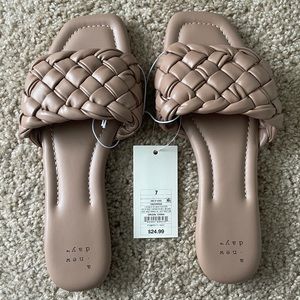 A new day braided sandals